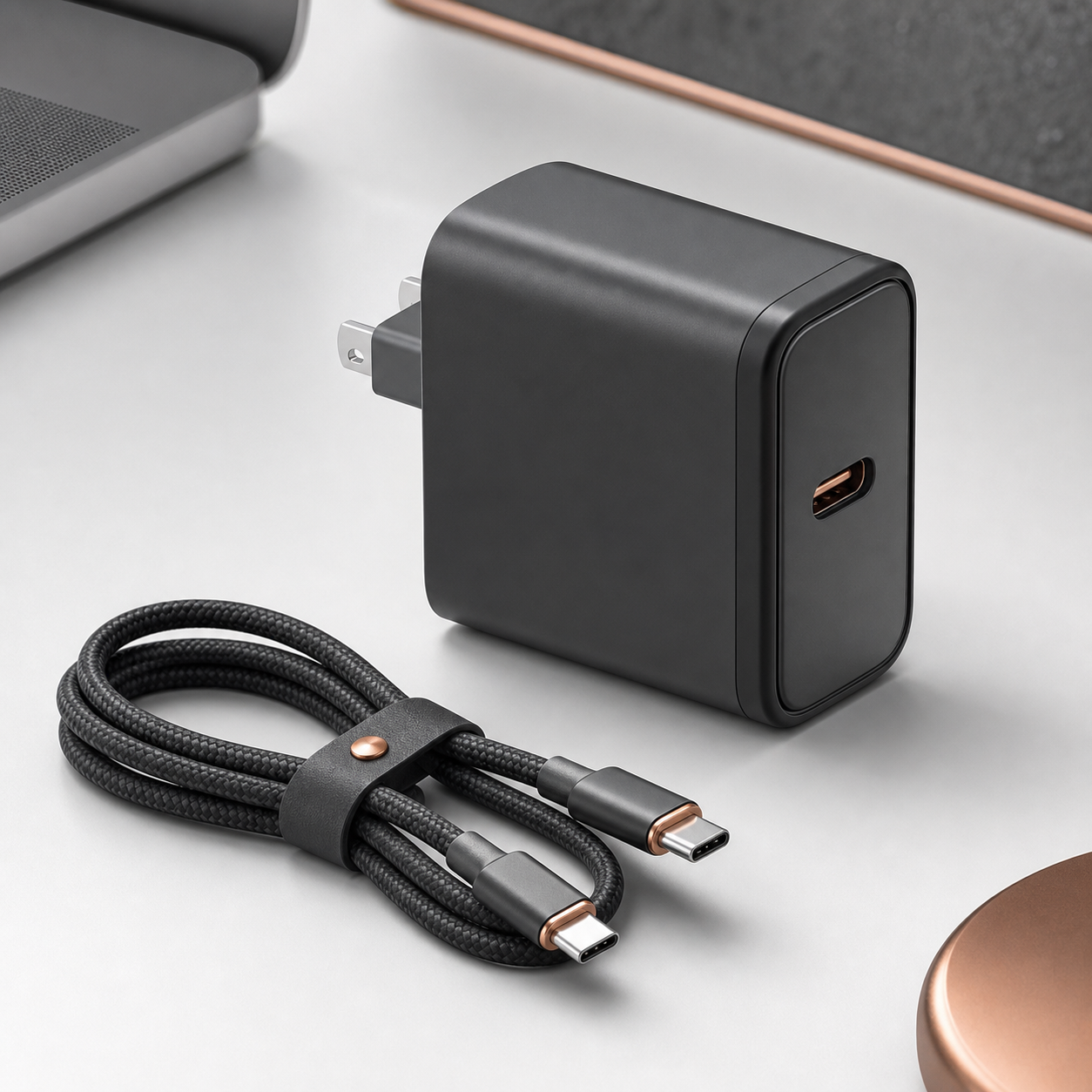 VoltHub 100W GaN Travel Charger